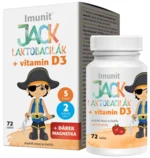 IMUNIT JACK LAKTOBACILÁK +vitamín D3 72 tablet