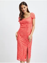 Orsay Pink Ladies Lace Dress - Women