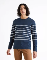 Celio Striped T-shirt Veboxmlr - Men