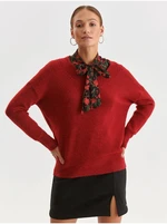 Women's red sweater TOP SECRET - Women