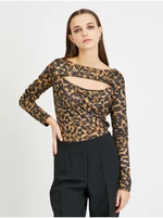 Top damski Guess Leopard