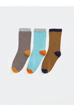 LC Waikiki Lcw Striped Boys Ankle Socks 3-Pack