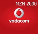 Vodacom 2000 MZN Mobile Top-up MZ