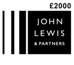 John Lewis and Partners £2000 Gift Card UK