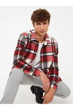 LC Waikiki Regular Fit Long Sleeve Plaid Men's Lumberjack Shirt Jacket