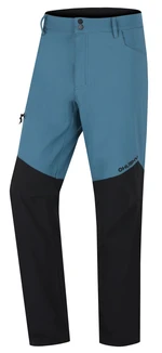 Men's softshell pants HUSKY Kavia M turquoise/black