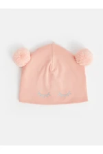 LC Waikiki Baby Girl Beret with Pompom Detail