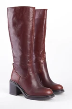 Capone Outfitters High Heel Leather Women's Boots