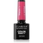 Claresa SoakOff UV/LED Color Neon gélový lak na nechty odtieň 5 5 g