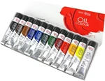 Rosa 131004 Set di colori ad olio 12 x 20 ml