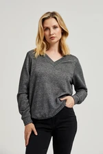 Women's sweatshirt Moodo - gray