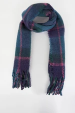 DEFACTO Women's Plaid Thick Woven Scarf