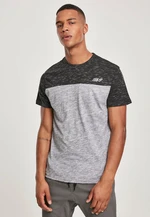 Color Block Tech Tee Marble Grey