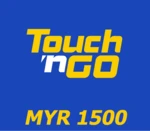 Touch n Go Wallet 1500 MYR Top Up MY