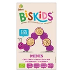 BELKORN BISkids BIO dětské celozrnné mini chia sušenky bez přidaného cukru 120 g