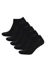 DEFACTO Men's 5-Pack Cotton Ankle Socks