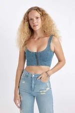 DEFACTO Corset Jean Blouse