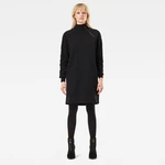 G-STAR Dress - Mock neck dress bf sw wmn ls black