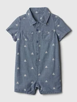 GAP Baby Denim Jumpsuit - Boys