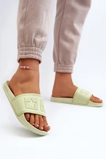 Women's Big Star Lime Slippers