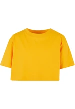 Girls' Short T-Shirt Kimono Tee - Yellow