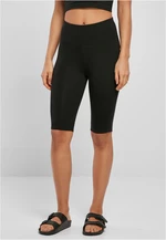 Women's Organic Stretch Jersey Cycling Shorts Black