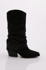 DGN 3310 Women's Boots Black Suede