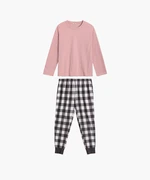 Women's pajamas ATLANTIC - pink/graphite