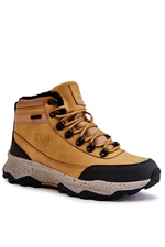 Men's insulated trekking shoes Cross Jeans KK1R4026C Camel