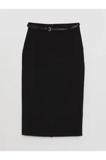 LC Waikiki Women's Standard Fit Belt Waist Skirt