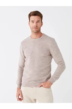 LC Waikiki LCWAIKIKI Classic Crew Neck Long Sleeve Men's Knitwear Sweater