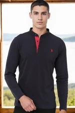 V4009 DEWBERRY MEN'S SWEATSHIRT-NAVY-1