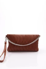 DGN 1005 Women's Chain Detailed Shoulder and Shoulder Bag