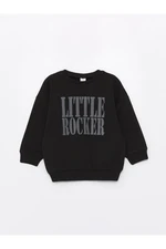 LC Waikiki Crew Neck Long Sleeve Printed Baby Boy Sweatshirt