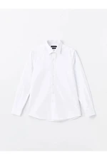 LC Waikiki LCWAIKIKI Formal Bright White Slim Fit Long Sleeve Gabardine Men's Shirt