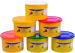 Jovi Soft Dough Arcilla de modelado infantil Neon 6 x 460 g