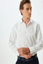 Koton White Men's Adult Shirt