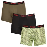 3PACK men's boxers Hugo Boss multicolor