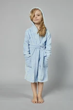 Misti Long Sleeve Bathrobe for Girls - Blue