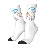 Elements Genshin Impact Fantasy World Tiwatt Socks Male Mens Women Autumn Stockings Hip Hop