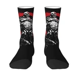 God Of War Mens Crew Socks Unisex Kawaii Viking Kratos Spring Summer Autumn Winter Dress Socks