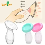 Baby Feeding Manual Breast Pump Partner Breast Collector Automatic Correction Breast Milk Silicone Pumps