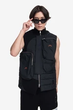 Vesta A-COLD-WALL* Asymmetric Padded Gilet ACWMO142 BLACK pánska, čierna farba, prechodný