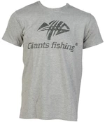 Giants fishing tričko pánské šedé camo logo - xl