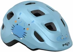 MET Hooray Pale Blue Hippo/Matt XS (46-52 cm) Casque de vélo enfant