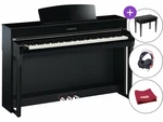 Yamaha CLP-745 PE SET Polished Ebony Piano numérique