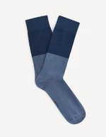 Modré pánske ponožky Celio Fiduobloc