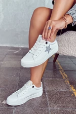 Big Star Women's Leather Sneakers - White