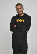 batman patch hoody black