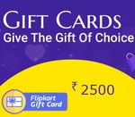 Flipkart ₹2500 Gift Card IN